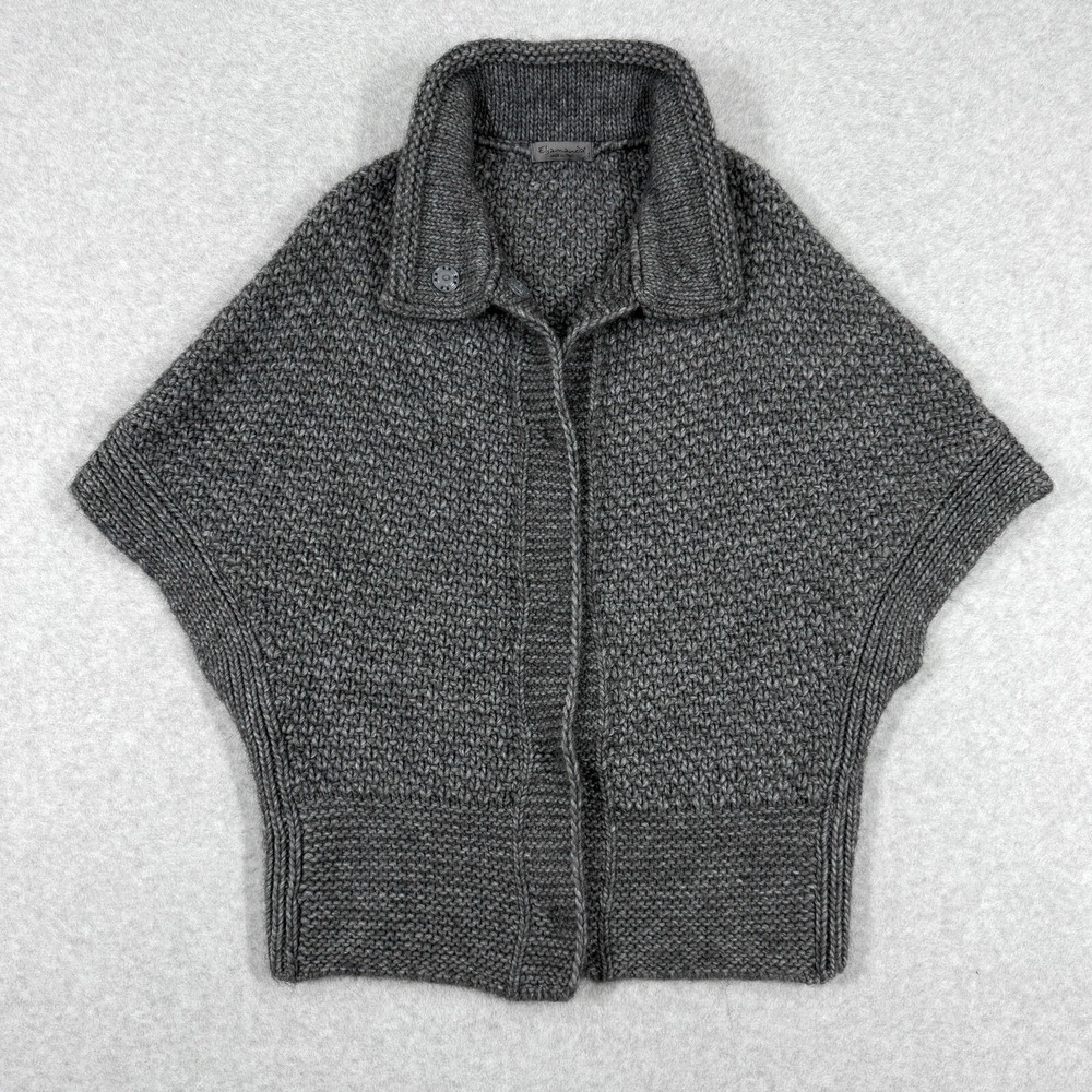 Elsamanda Sweater Women Small Cardigan‎ Alpaca Wool Blend Poncho Anthropologie